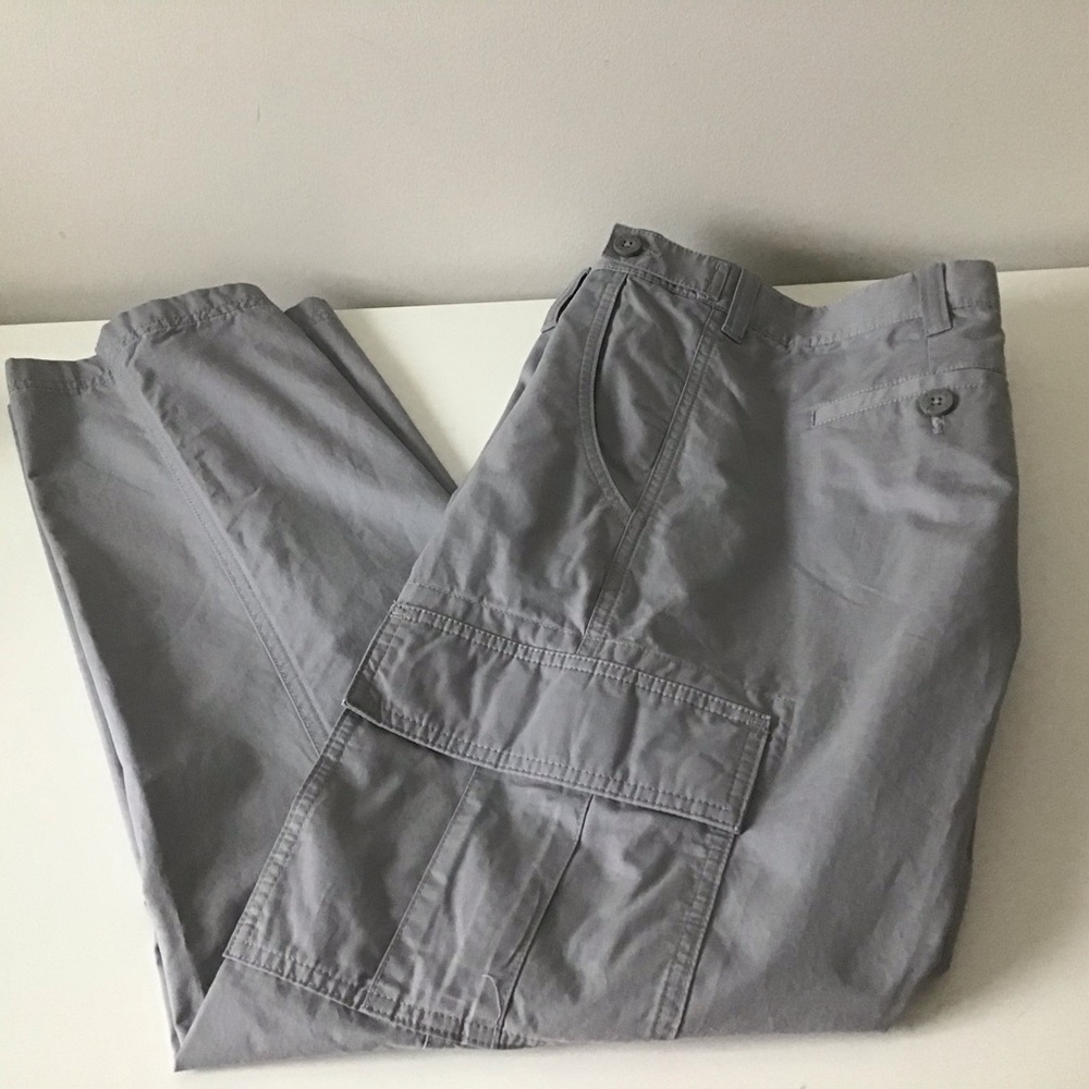 Cargo Pants 40WX30L Gray NWT ROWM